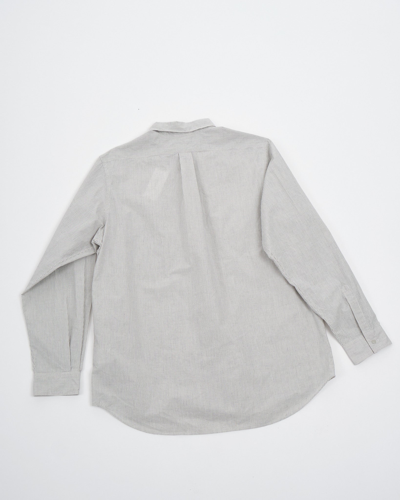 Regular Collar Wind Shirt Natural