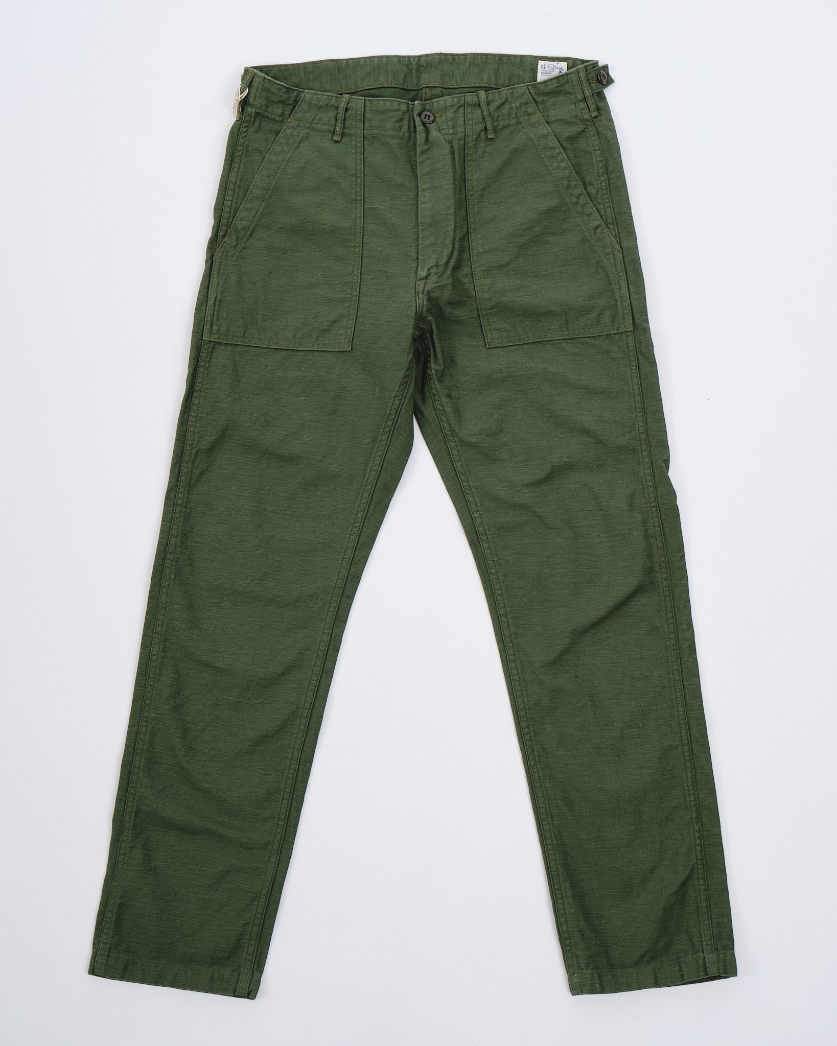 OrSlow US Army Fatigue Pants Regular Ripstop Army | Cultizm