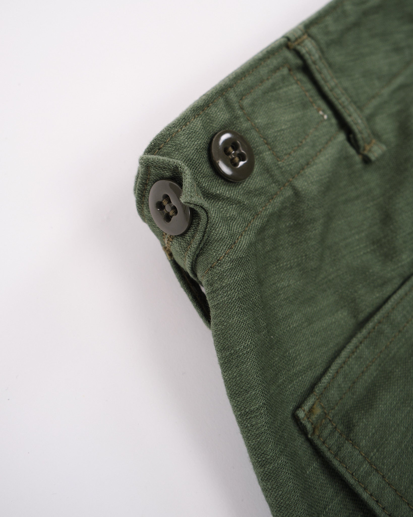 SLIM FIT FATIGUE PANTS GREEN