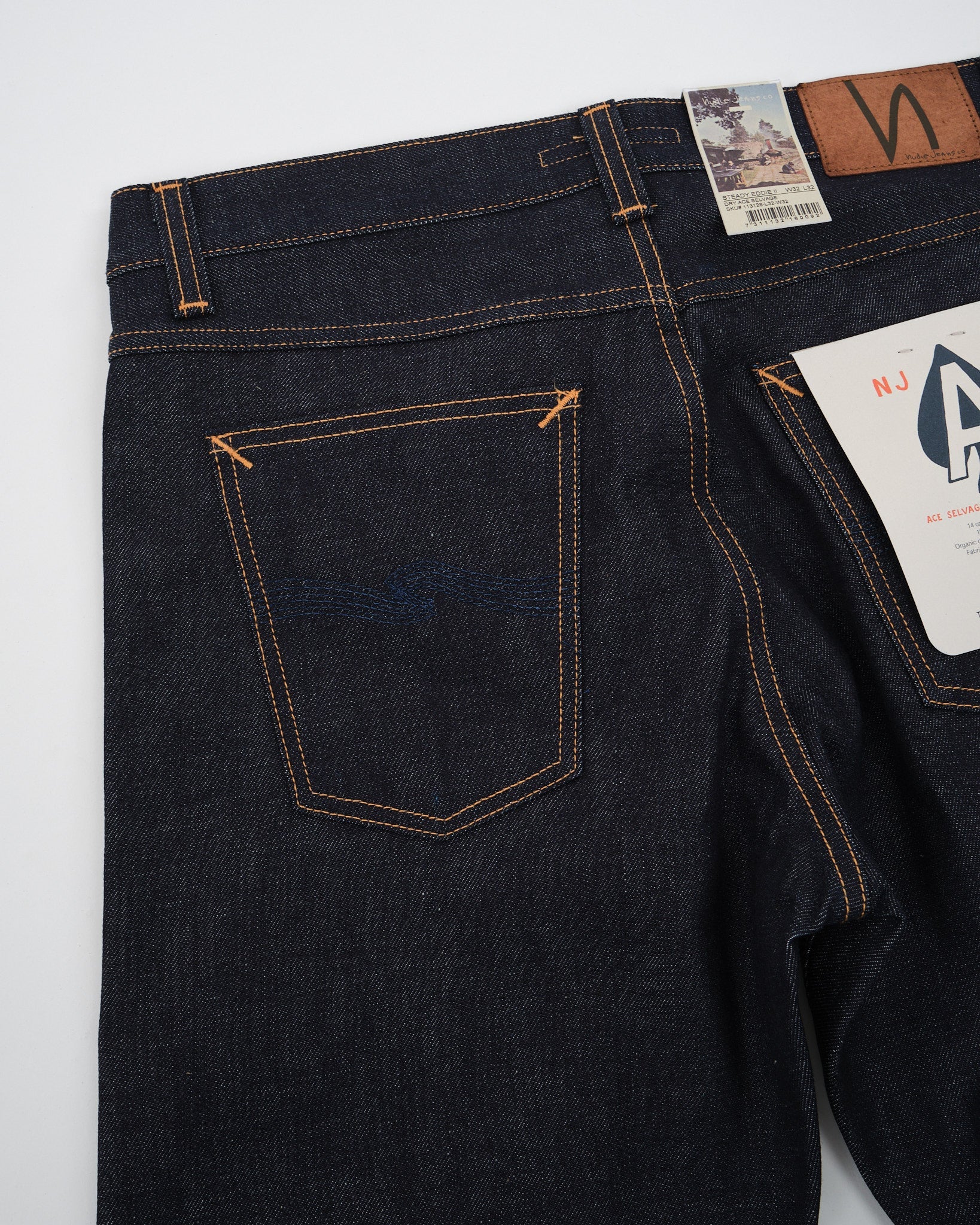 NUDIE JEANS | Steady Eddie II Dry Ace Selvage | MEADOW