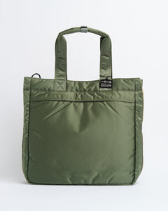 Tanker 2Way Tote Bag Sage Green by Porter by Yoshida ▶️ Meadow