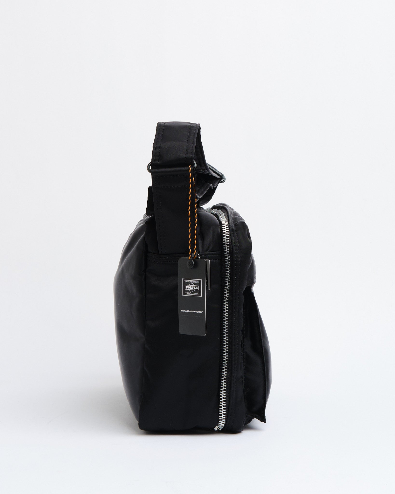 TANKER SHOULDER BAG (L) BLACK