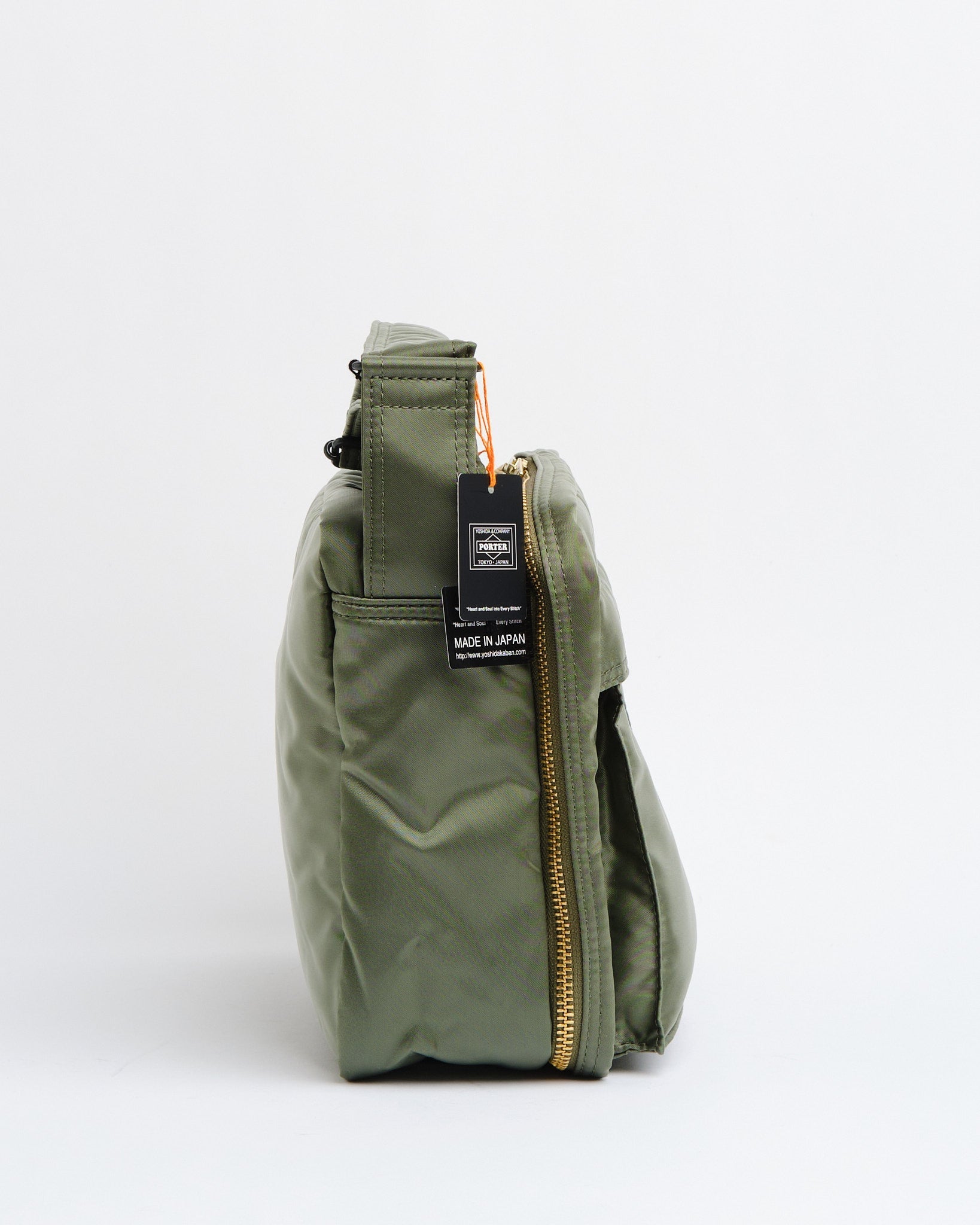 TANKER SHOULDER BAG(L) SAGE GREEN