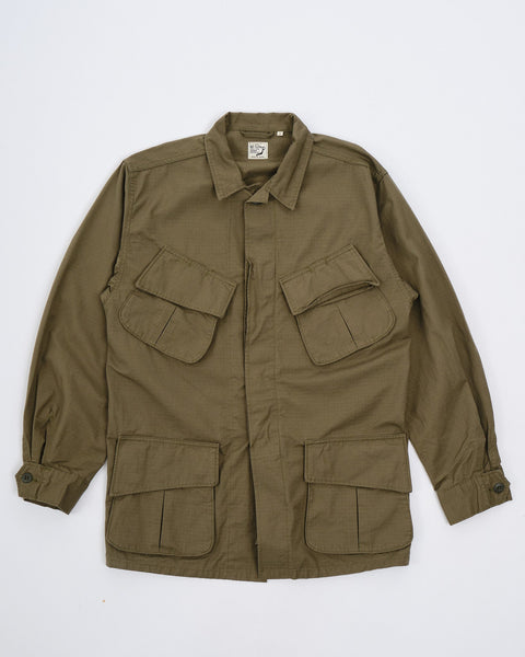 Buy Ripstop Olive Green Shacket Online – Urban Monkey®