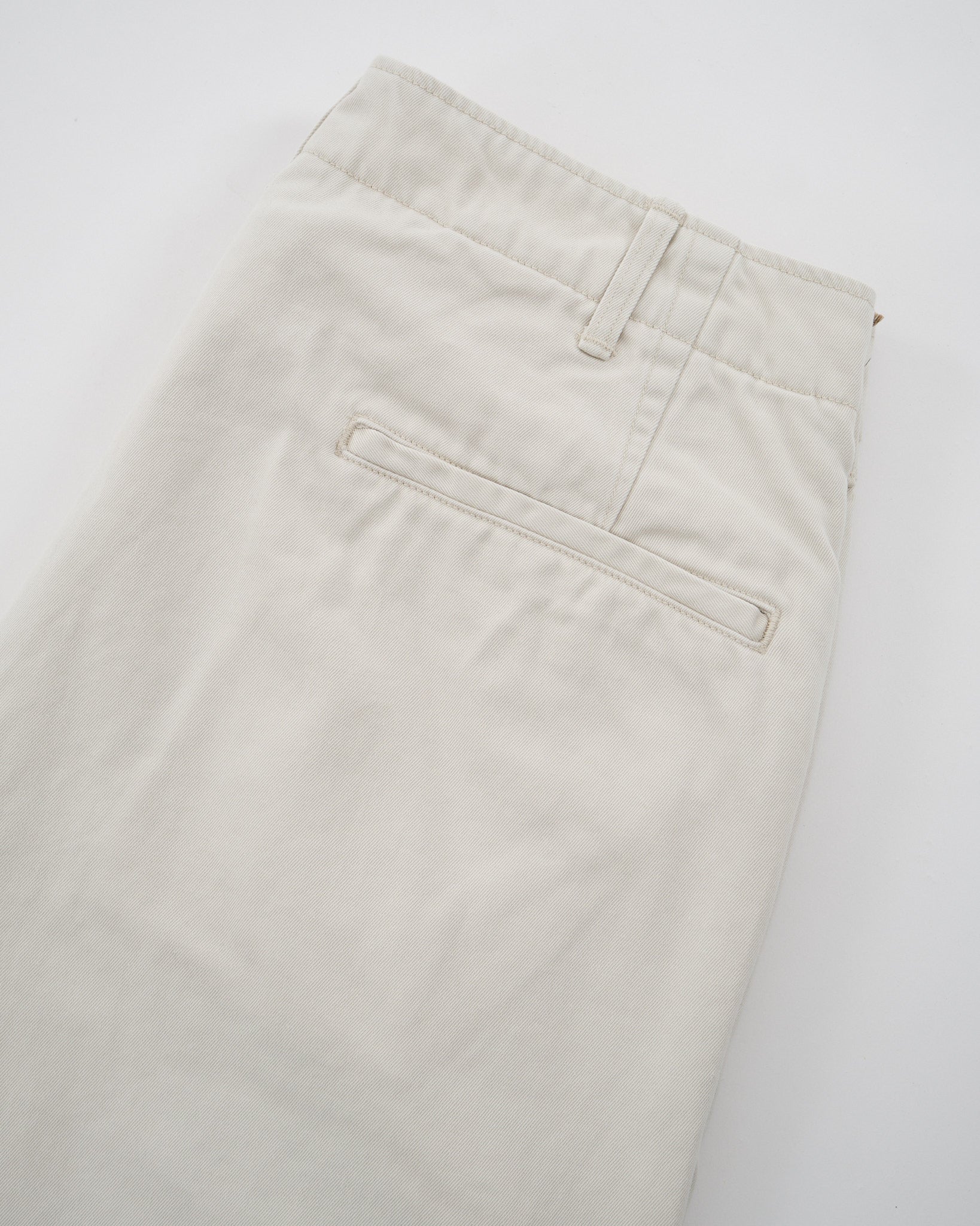 VINTAGE FIT ARMY TROUSERS IVORY